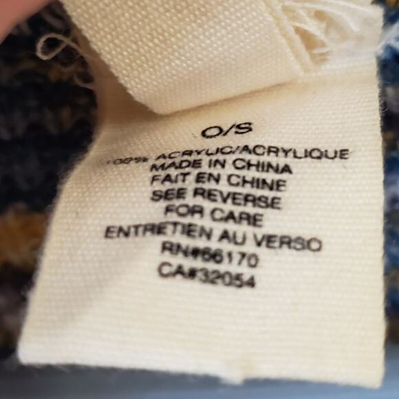 Multicolor Anthropologie MOTH Cardigan Cape, Cozy Open Front Shawl Poncho - Picture 6 of 7